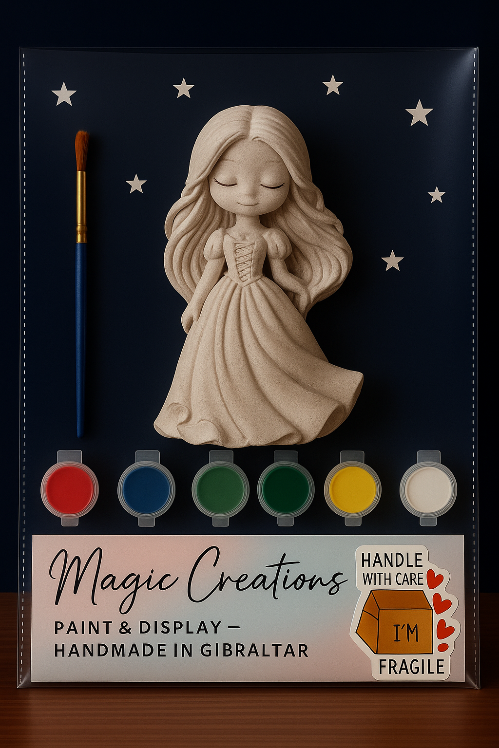 Princess - Magic Creations - Paint & Display Mold Kit